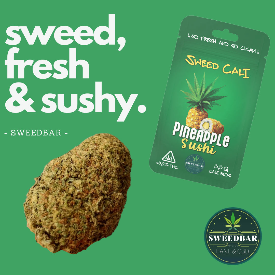 Cali - 1G CBD Pineapple Sushi 8%